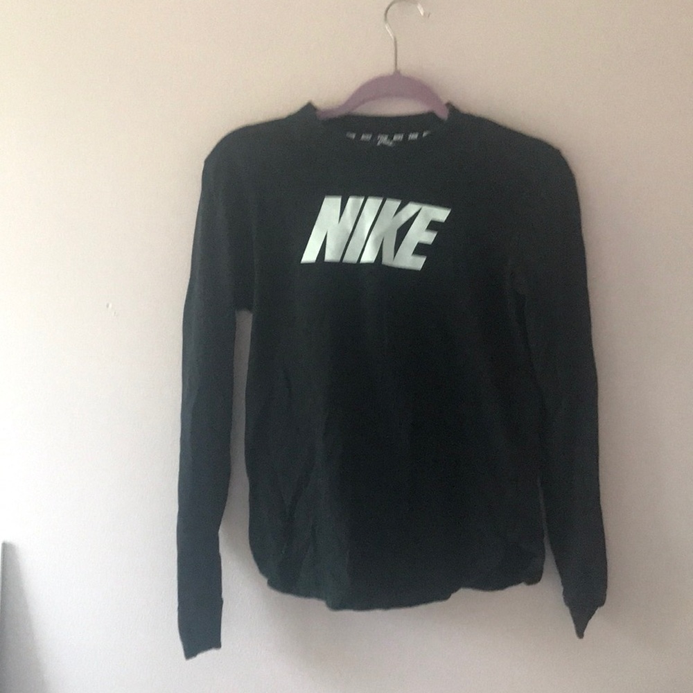 Black long sleeve Nike shirt